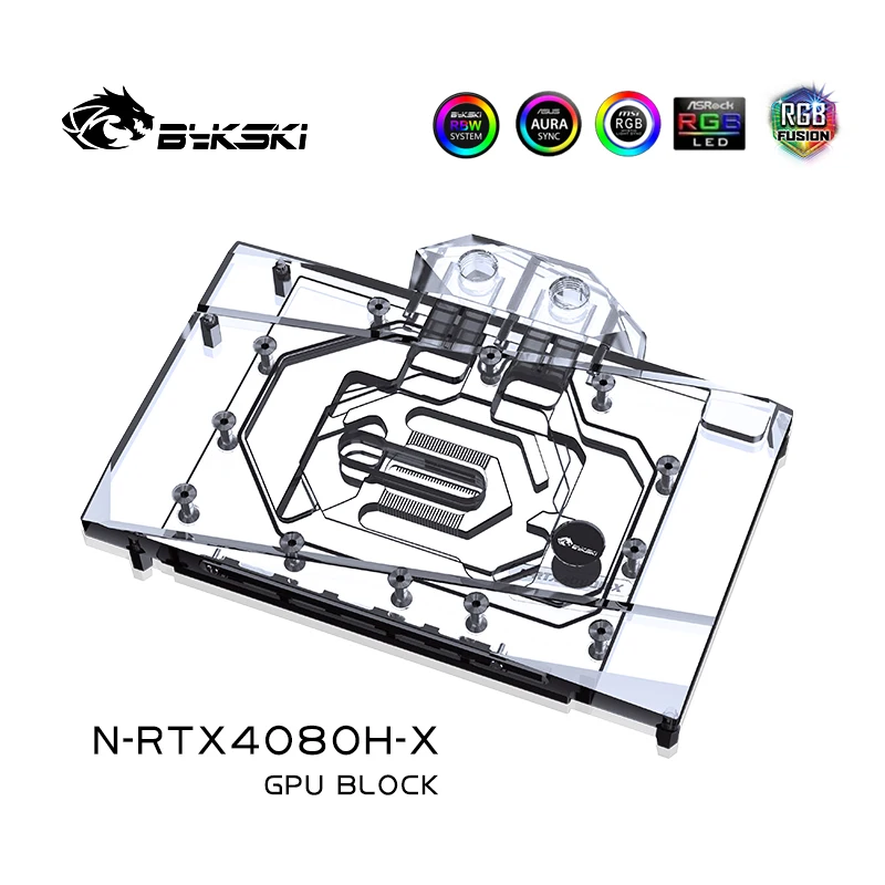 Bykski GPU bloque de agua para - Rtx 4080 Water Cooling Block reseña y precio