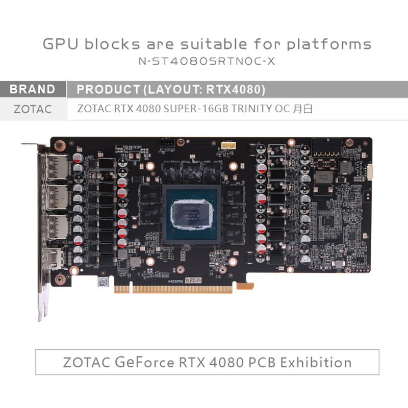 Bloque de Refrigeración Líquid - Rtx 4080 Water Cooling Block reseña y precio