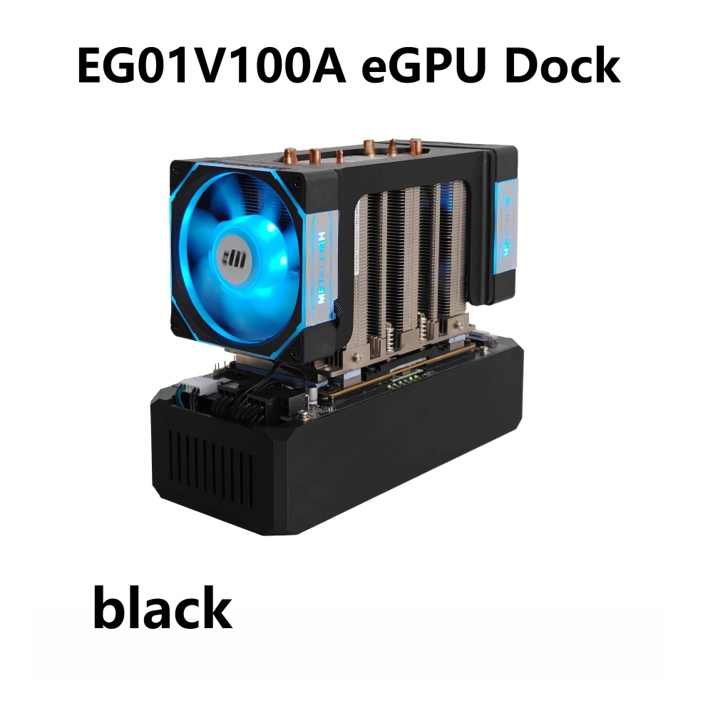 Base de conexión eGPU V100A OC - Oculink Gpu Dock Station reseña y precio