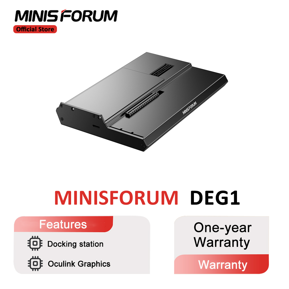 MINISFORUM DEG1 Estación de ac - Oculink Gpu Dock Station reseña y precio