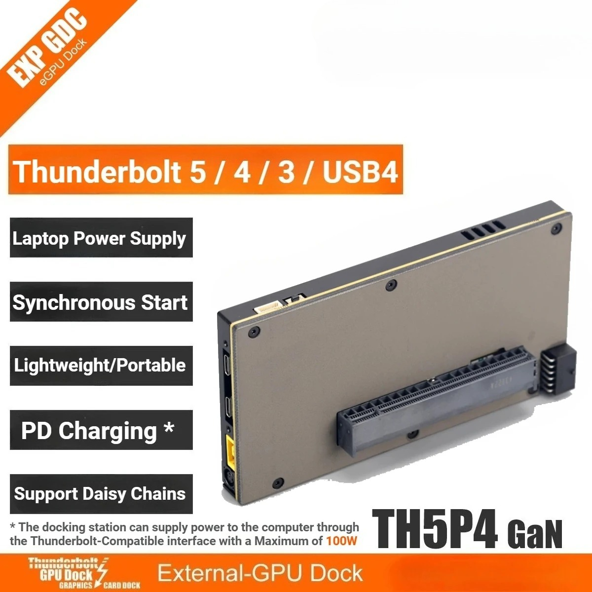 Tarjeta Gráfica Externa TH5P4G - Gpu External Dock Egpu Thunderbolt 4 reseña y precio