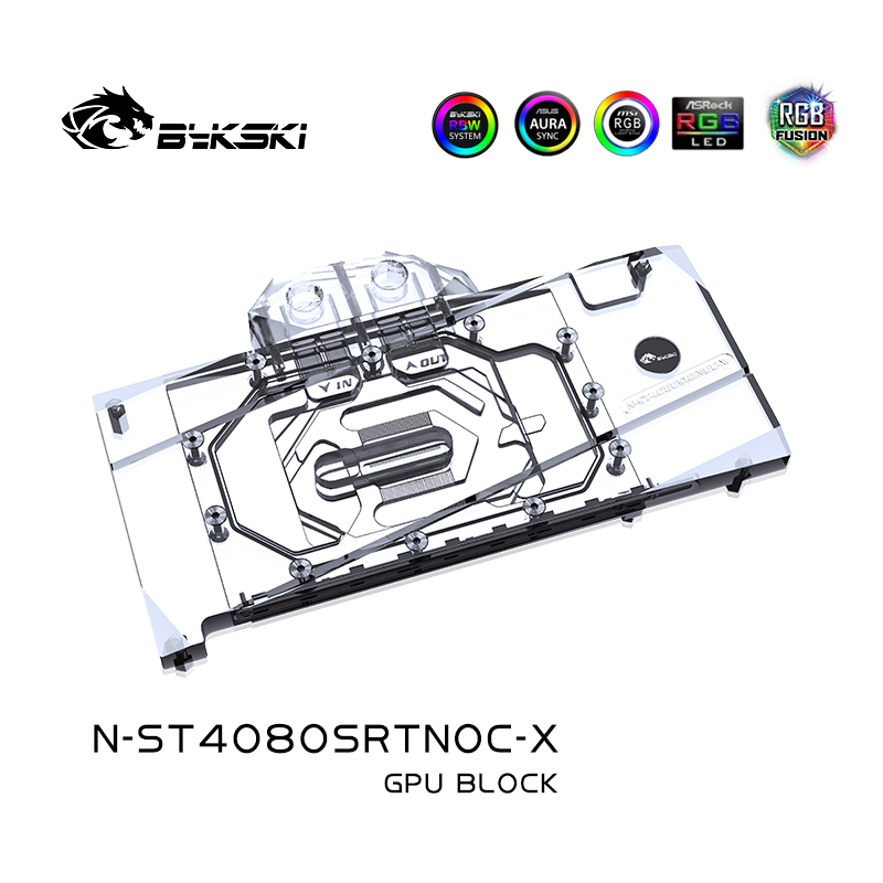 Bloque de refrigeración por ag - Rtx 4080 Water Cooling Block reseña y precio