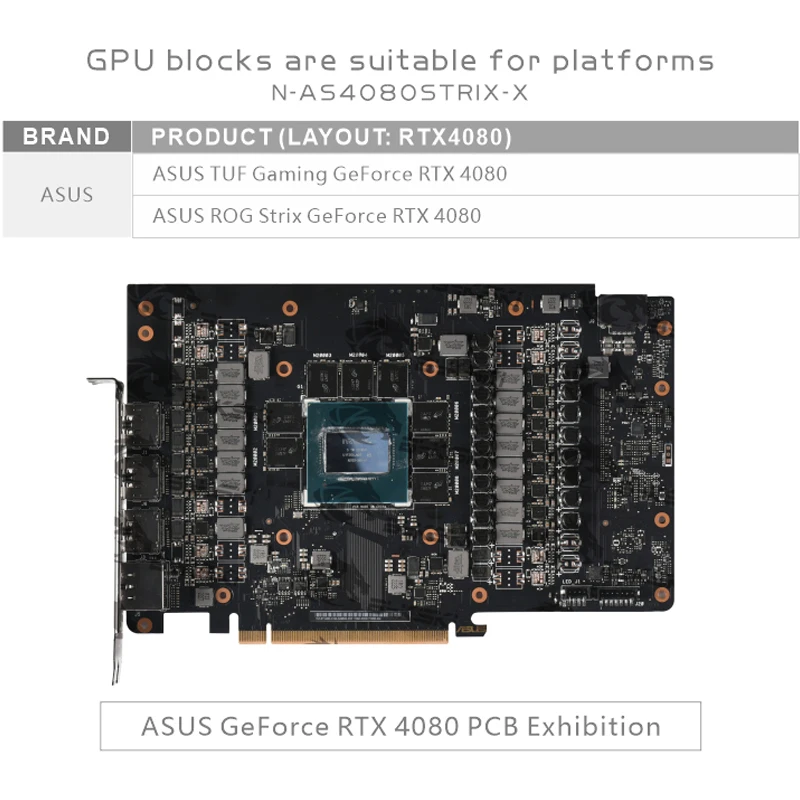 Bloque de Refrigeración Líquid - Rtx 4080 Water Cooling Block reseña y precio